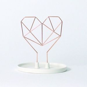 🆕🆕IMMLiving COXET WIRE HEART JEWELRY HOLDER